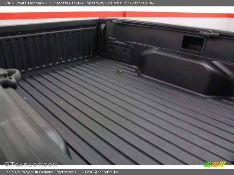 Speedway Blue Metallic / Graphite Gray 2009 Toyota Tacoma V6 TRD Access Cab 4x4