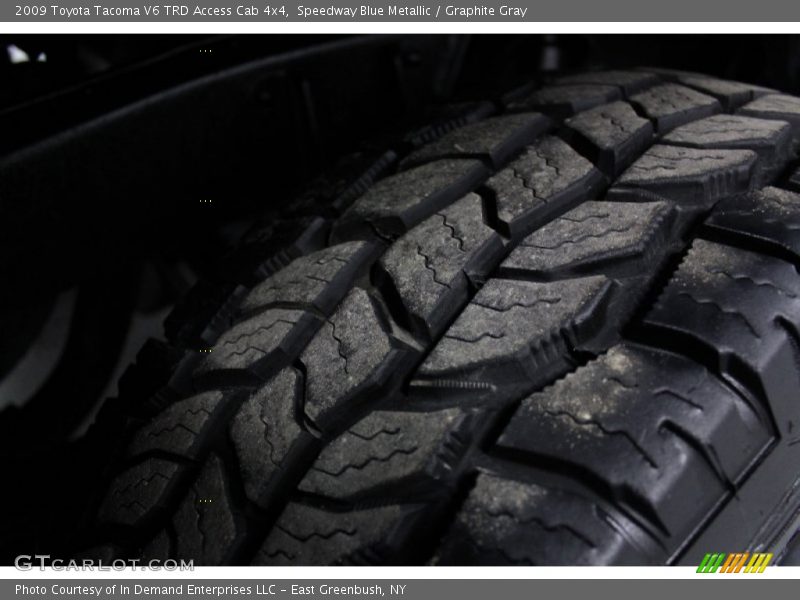 Speedway Blue Metallic / Graphite Gray 2009 Toyota Tacoma V6 TRD Access Cab 4x4
