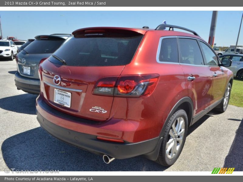 Zeal Red Mica / Sand 2013 Mazda CX-9 Grand Touring