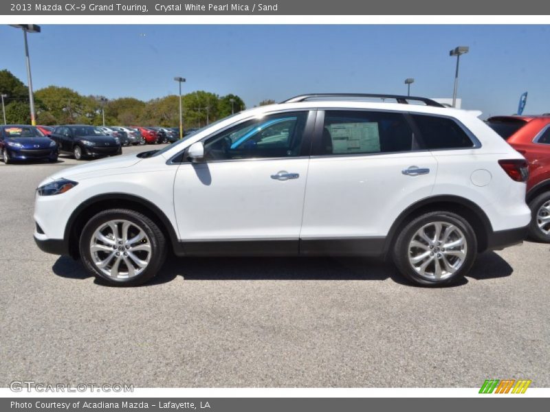  2013 CX-9 Grand Touring Crystal White Pearl Mica