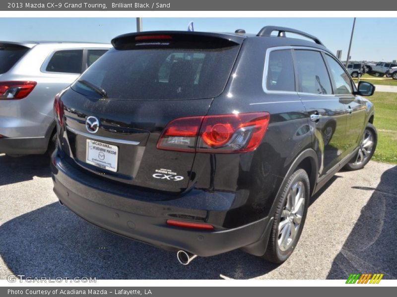 Brilliant Black / Sand 2013 Mazda CX-9 Grand Touring