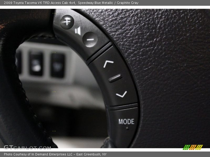 Speedway Blue Metallic / Graphite Gray 2009 Toyota Tacoma V6 TRD Access Cab 4x4