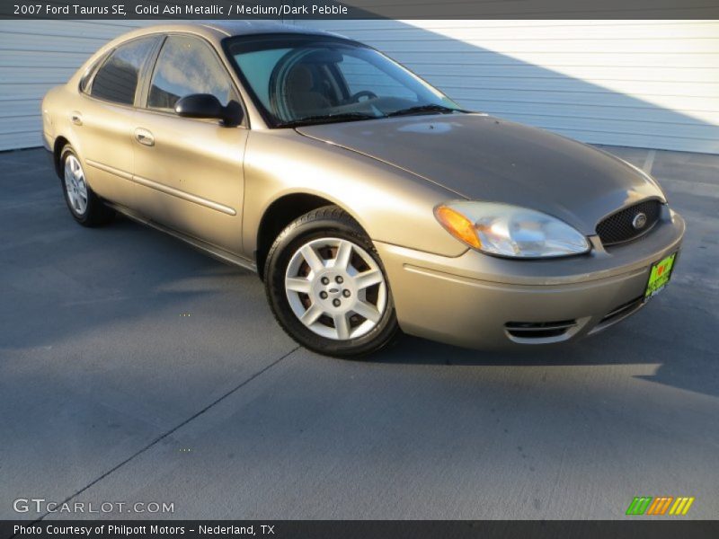 Gold Ash Metallic / Medium/Dark Pebble 2007 Ford Taurus SE