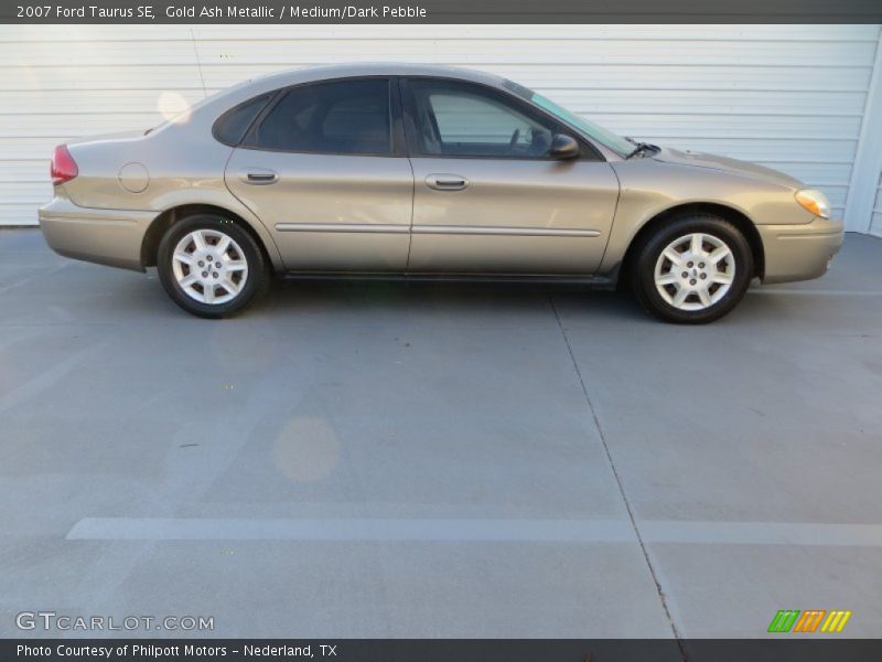 Gold Ash Metallic / Medium/Dark Pebble 2007 Ford Taurus SE