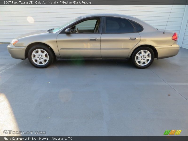 Gold Ash Metallic / Medium/Dark Pebble 2007 Ford Taurus SE