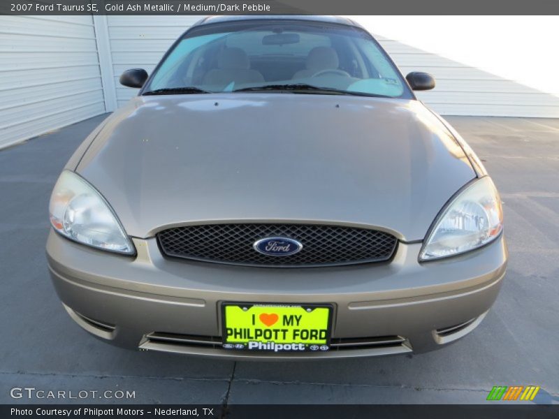 Gold Ash Metallic / Medium/Dark Pebble 2007 Ford Taurus SE