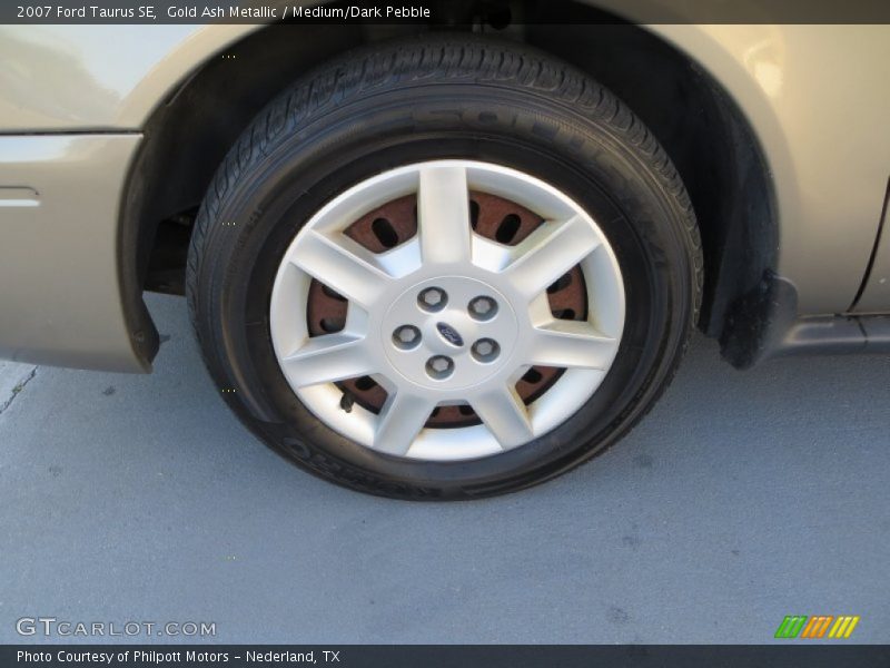 Gold Ash Metallic / Medium/Dark Pebble 2007 Ford Taurus SE