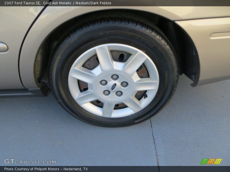 Gold Ash Metallic / Medium/Dark Pebble 2007 Ford Taurus SE