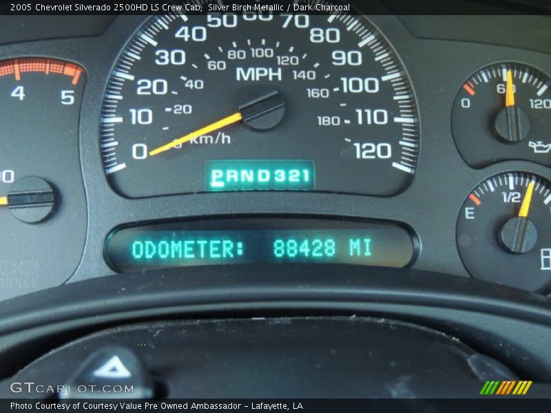 Silver Birch Metallic / Dark Charcoal 2005 Chevrolet Silverado 2500HD LS Crew Cab