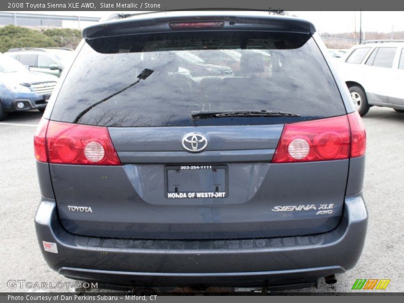 Slate Metallic / Stone 2008 Toyota Sienna XLE AWD