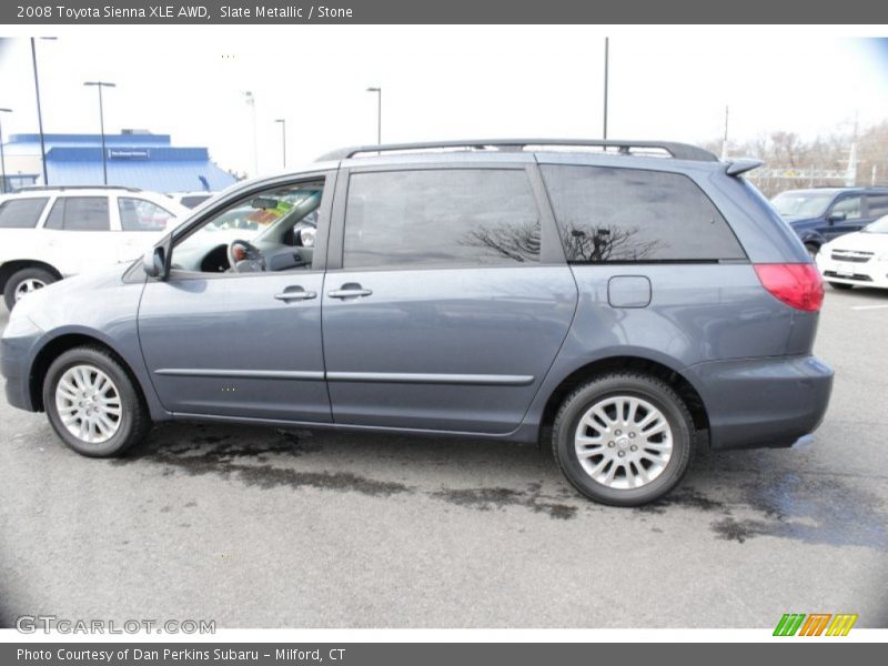 Slate Metallic / Stone 2008 Toyota Sienna XLE AWD