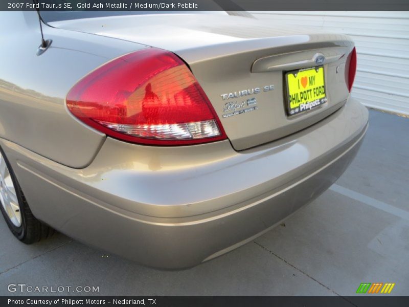 Gold Ash Metallic / Medium/Dark Pebble 2007 Ford Taurus SE