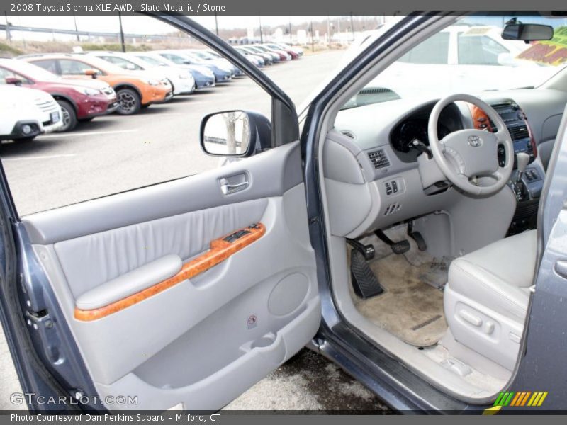 Slate Metallic / Stone 2008 Toyota Sienna XLE AWD