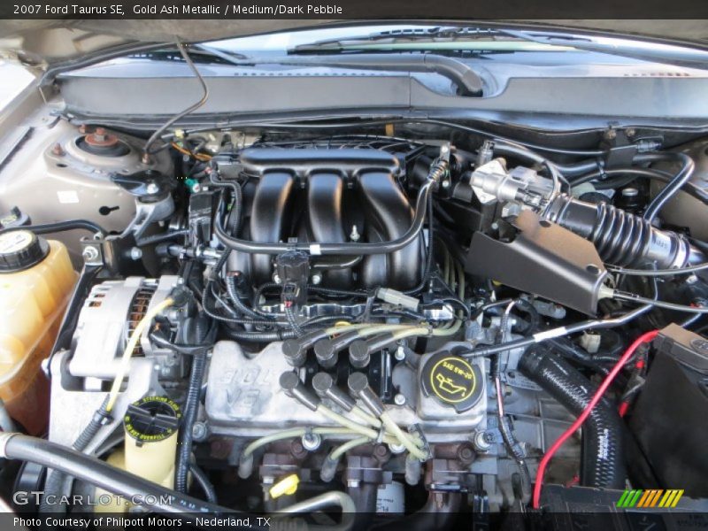 Gold Ash Metallic / Medium/Dark Pebble 2007 Ford Taurus SE