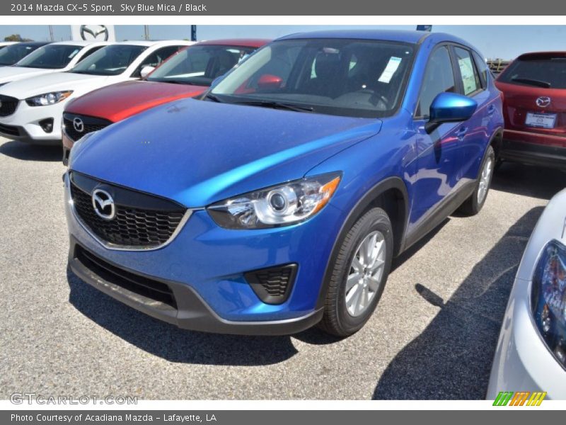 Front 3/4 View of 2014 CX-5 Sport