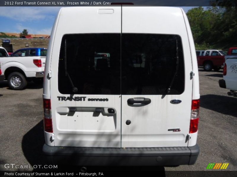 Frozen White / Dark Grey 2012 Ford Transit Connect XL Van