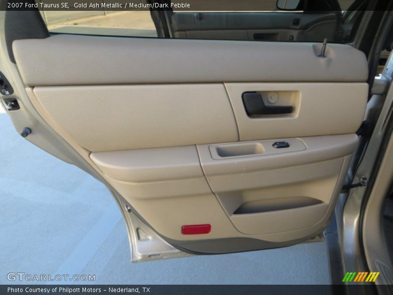 Gold Ash Metallic / Medium/Dark Pebble 2007 Ford Taurus SE