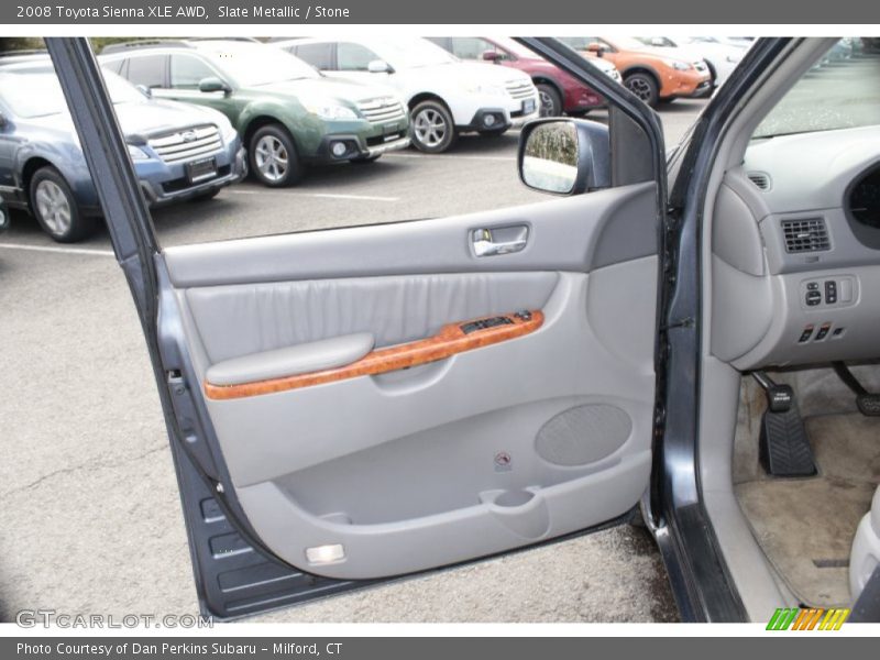 Slate Metallic / Stone 2008 Toyota Sienna XLE AWD