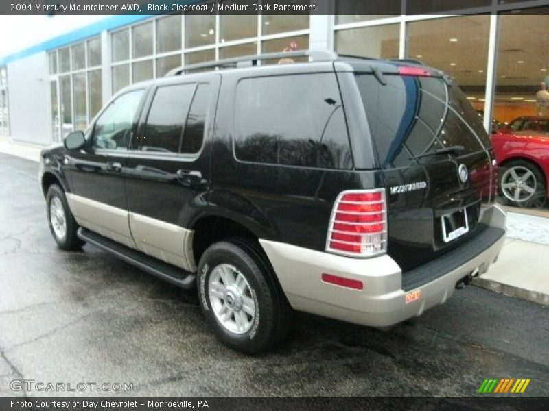 Black Clearcoat / Medium Dark Parchment 2004 Mercury Mountaineer AWD