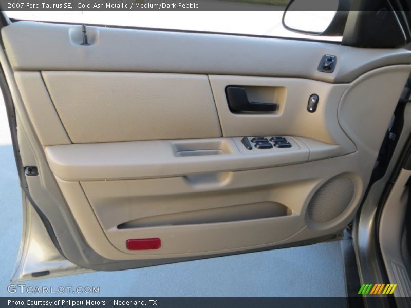 Gold Ash Metallic / Medium/Dark Pebble 2007 Ford Taurus SE