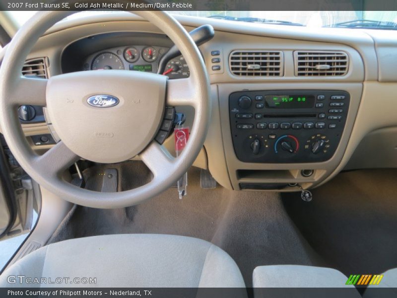 Gold Ash Metallic / Medium/Dark Pebble 2007 Ford Taurus SE