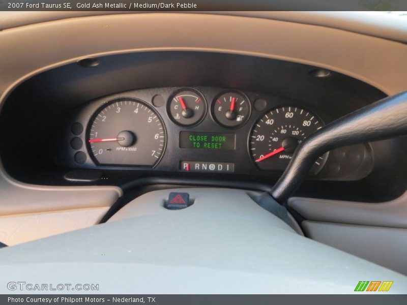 Gold Ash Metallic / Medium/Dark Pebble 2007 Ford Taurus SE
