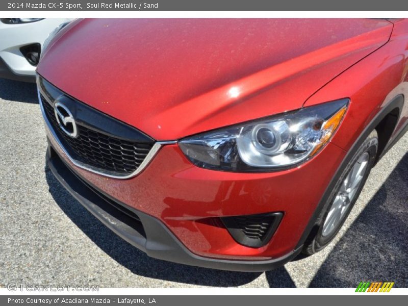 Soul Red Metallic / Sand 2014 Mazda CX-5 Sport