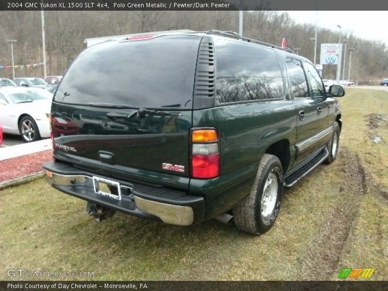 Polo Green Metallic / Pewter/Dark Pewter 2004 GMC Yukon XL 1500 SLT 4x4