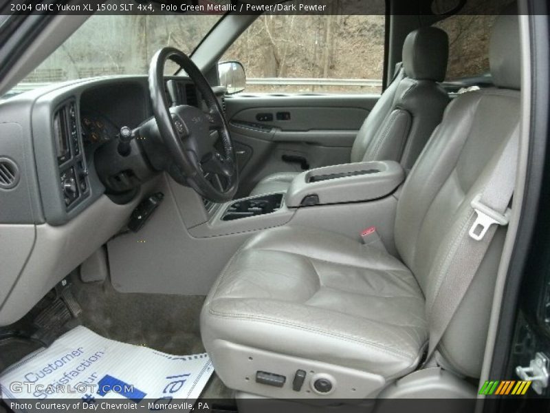 Polo Green Metallic / Pewter/Dark Pewter 2004 GMC Yukon XL 1500 SLT 4x4
