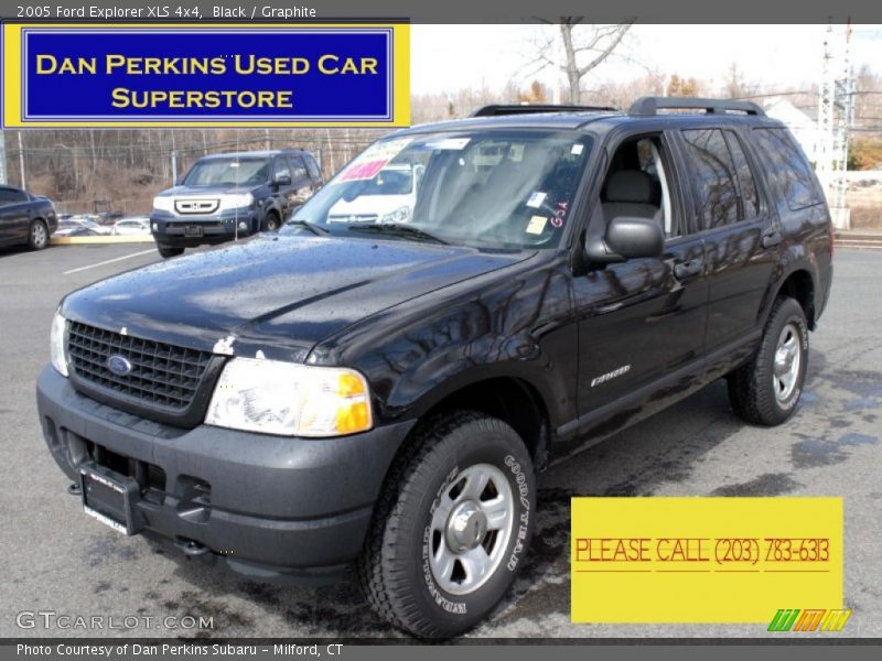 Black / Graphite 2005 Ford Explorer XLS 4x4