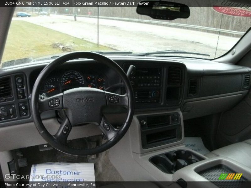 Polo Green Metallic / Pewter/Dark Pewter 2004 GMC Yukon XL 1500 SLT 4x4