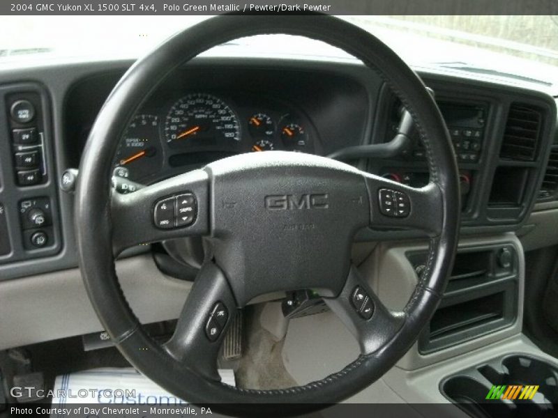 Polo Green Metallic / Pewter/Dark Pewter 2004 GMC Yukon XL 1500 SLT 4x4