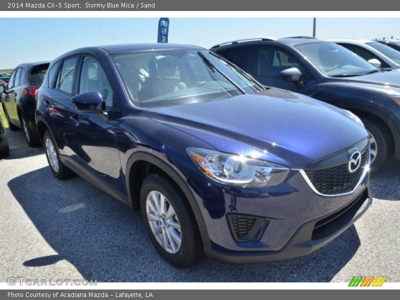 Front 3/4 View of 2014 CX-5 Sport