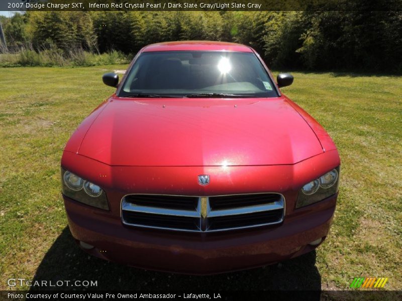 Inferno Red Crystal Pearl / Dark Slate Gray/Light Slate Gray 2007 Dodge Charger SXT
