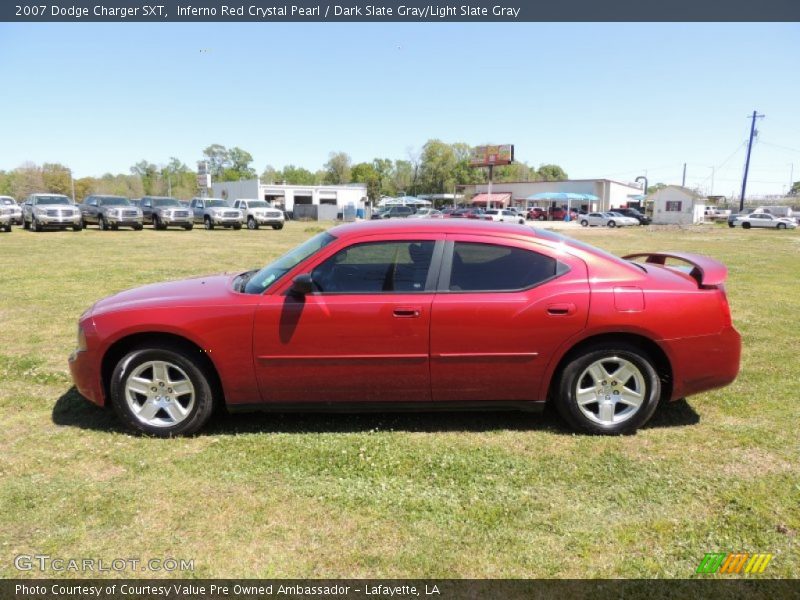 Inferno Red Crystal Pearl / Dark Slate Gray/Light Slate Gray 2007 Dodge Charger SXT