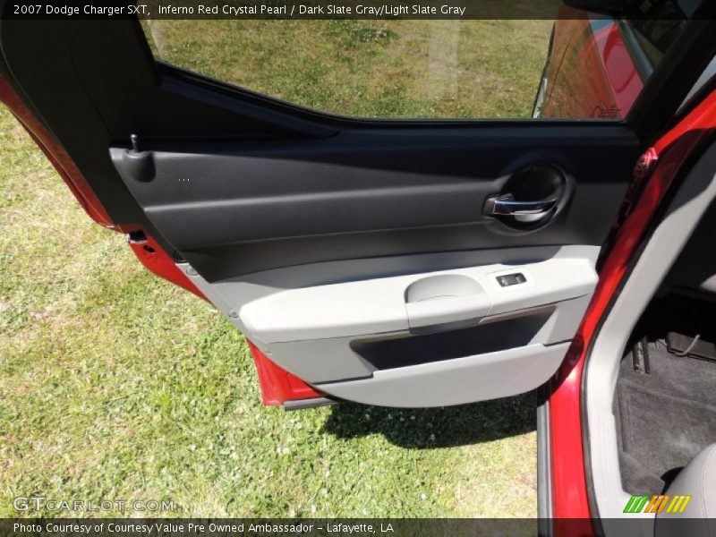 Inferno Red Crystal Pearl / Dark Slate Gray/Light Slate Gray 2007 Dodge Charger SXT