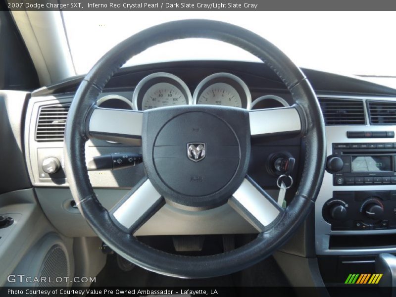 Inferno Red Crystal Pearl / Dark Slate Gray/Light Slate Gray 2007 Dodge Charger SXT