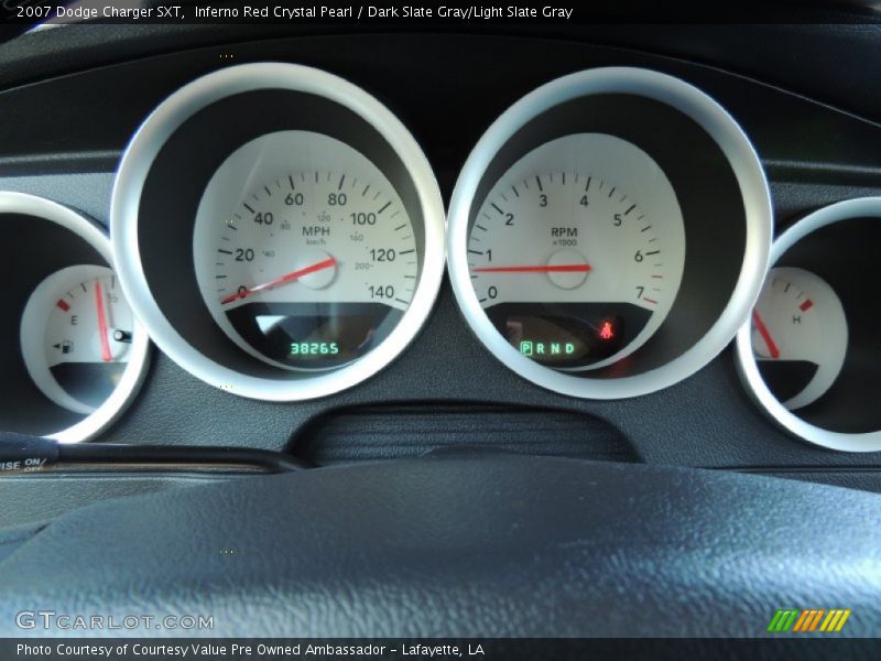 Inferno Red Crystal Pearl / Dark Slate Gray/Light Slate Gray 2007 Dodge Charger SXT