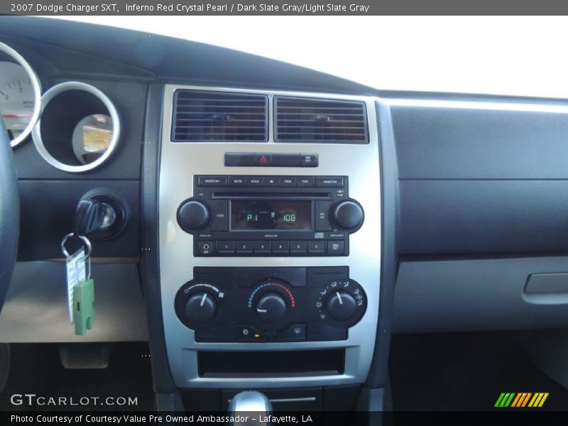 Inferno Red Crystal Pearl / Dark Slate Gray/Light Slate Gray 2007 Dodge Charger SXT