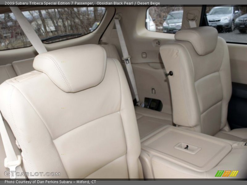 Obsidian Black Pearl / Desert Beige 2009 Subaru Tribeca Special Edition 7 Passenger