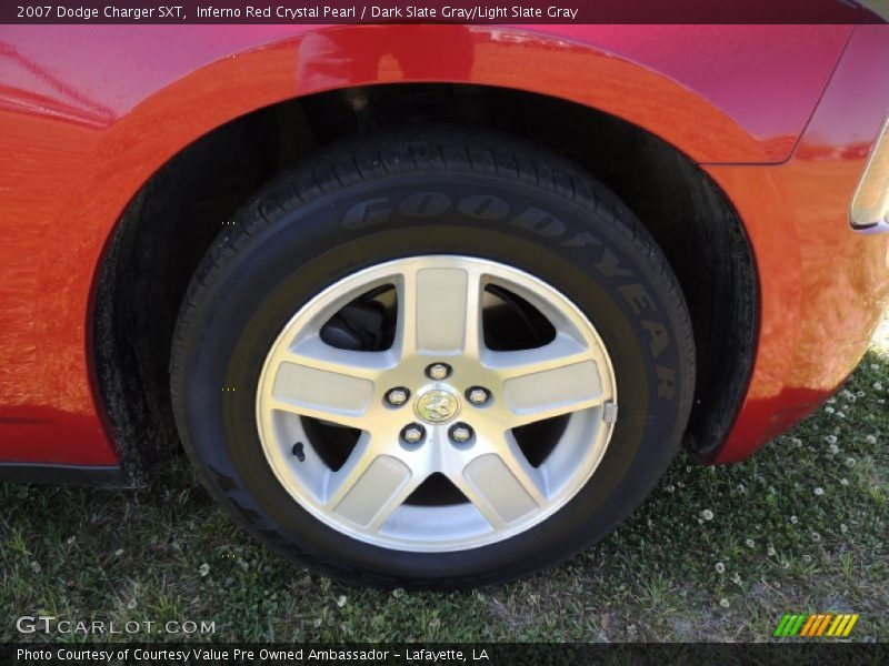 Inferno Red Crystal Pearl / Dark Slate Gray/Light Slate Gray 2007 Dodge Charger SXT