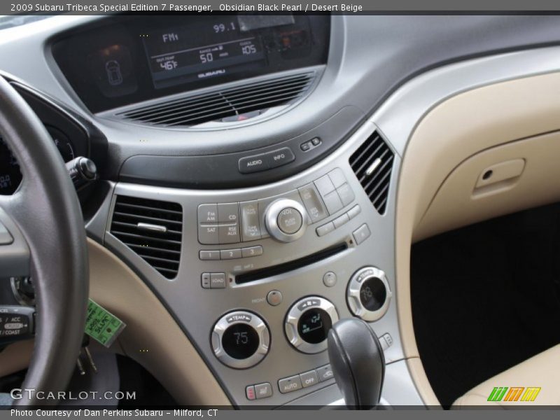 Obsidian Black Pearl / Desert Beige 2009 Subaru Tribeca Special Edition 7 Passenger