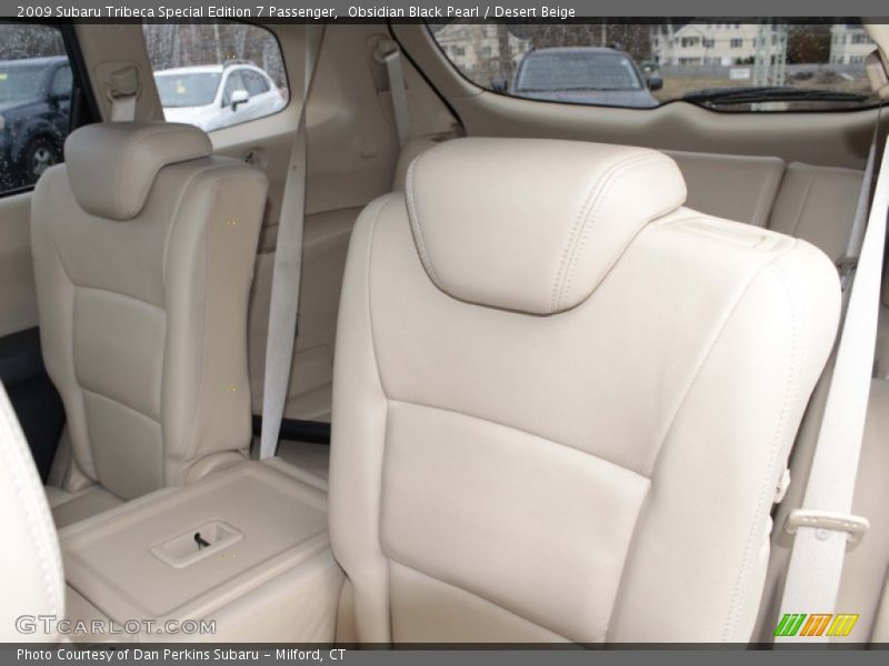 Obsidian Black Pearl / Desert Beige 2009 Subaru Tribeca Special Edition 7 Passenger