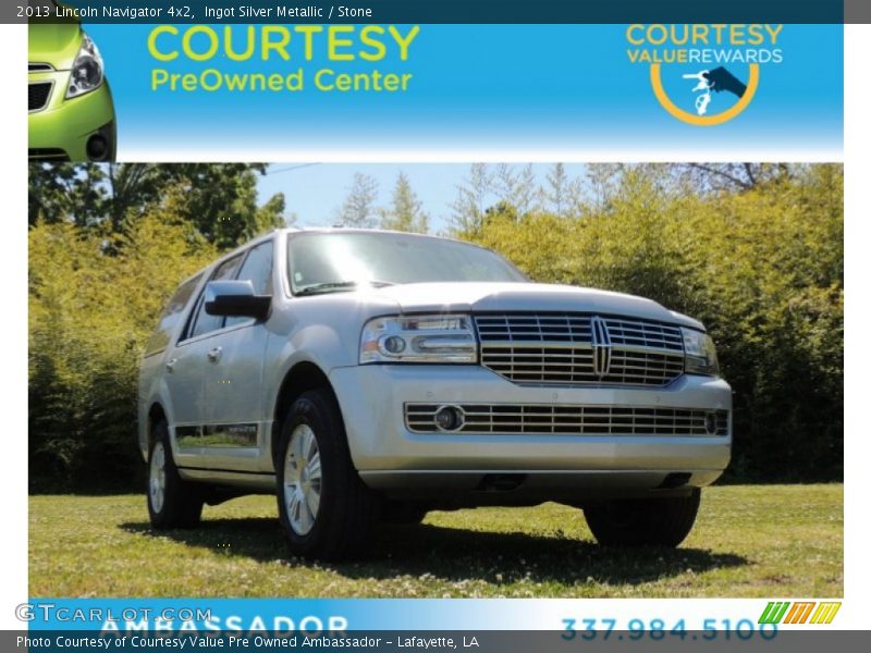 Ingot Silver Metallic / Stone 2013 Lincoln Navigator 4x2