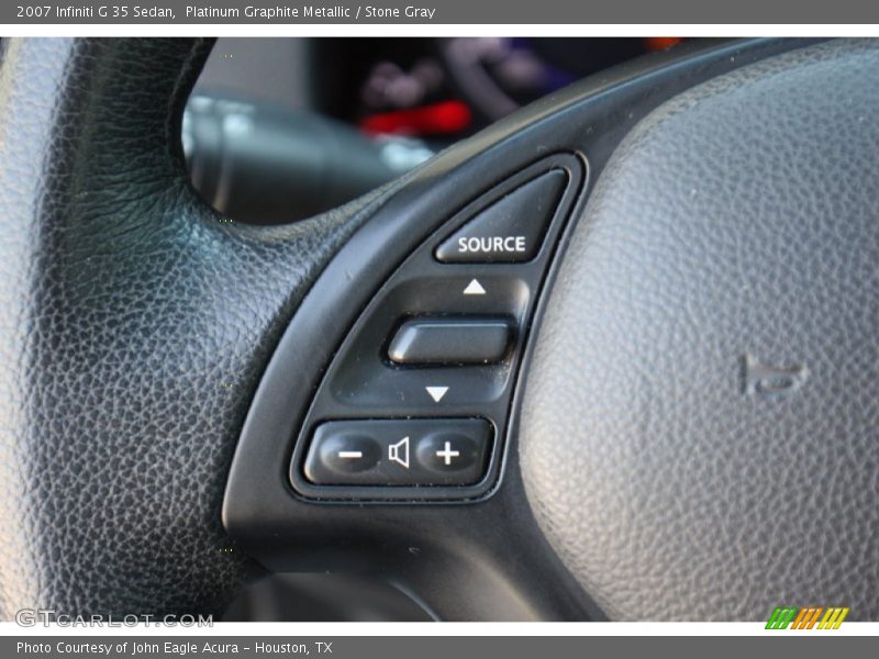 Platinum Graphite Metallic / Stone Gray 2007 Infiniti G 35 Sedan