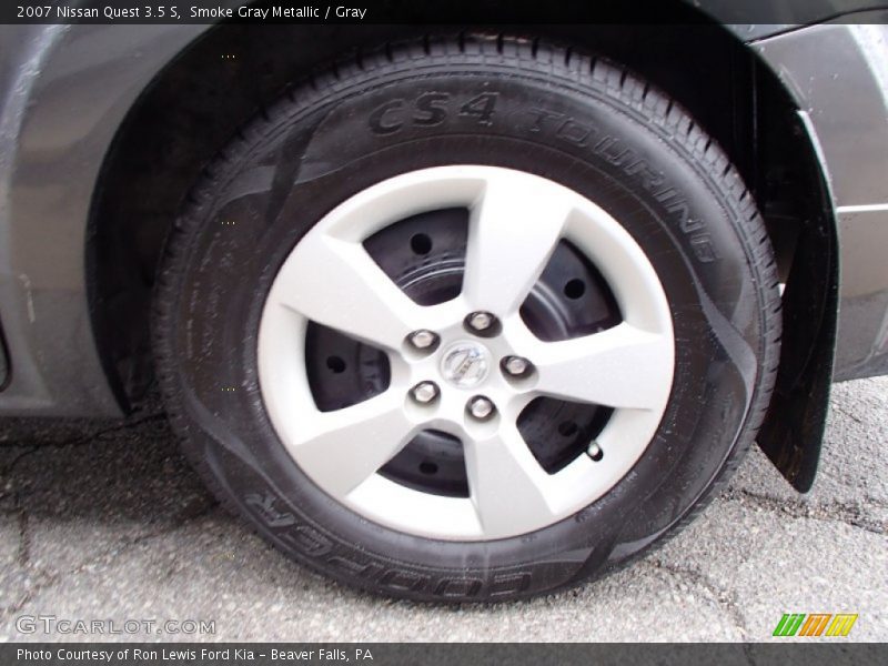 Smoke Gray Metallic / Gray 2007 Nissan Quest 3.5 S