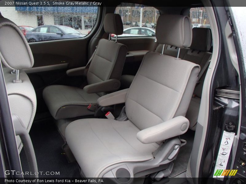 Smoke Gray Metallic / Gray 2007 Nissan Quest 3.5 S
