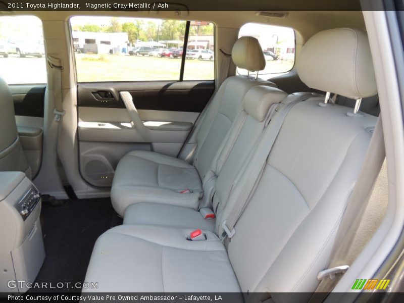 Magnetic Gray Metallic / Ash 2011 Toyota Highlander
