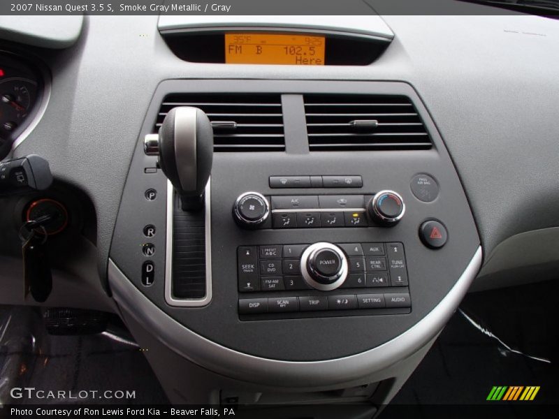 Smoke Gray Metallic / Gray 2007 Nissan Quest 3.5 S
