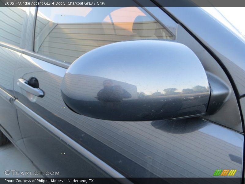 Charcoal Gray / Gray 2009 Hyundai Accent GLS 4 Door